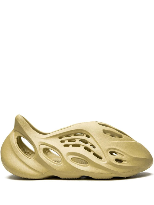 adidas Yeezy Foam Runner Sulfur Sneakers — Sulfur — Size US M 3.5 - US W 5 — Front View