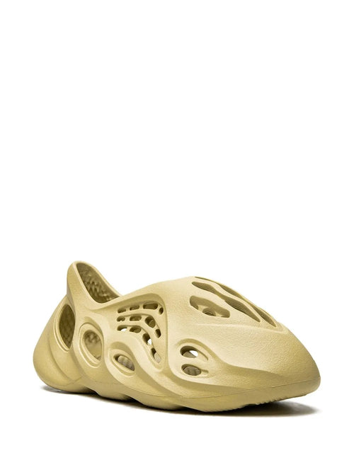 adidas Yeezy Foam Runner Sulfur Sneakers — Sulfur — Size US M 3.5 - US W 5 — Side View