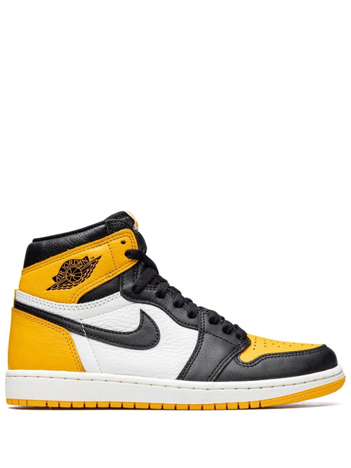 Air Jordan 1 High Og Taxi Sneakers — Same as shown — Size US M 6.5 - US W 8 — Front View