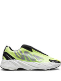 adidas Yeezy Boost 700 Mnvn Laceless Phosphor Sneakers — Bright Green — Size US M 8.5 - US W 10 — Front View