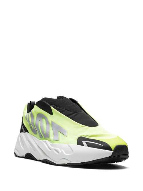adidas Yeezy Boost 700 Mnvn Laceless Phosphor Sneakers — Bright Green — Size US M 8.5 - US W 10 — Side View