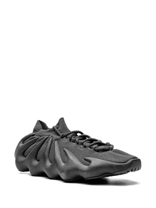 adidas Yeezy 450 Utility Black Sneakers — Black — Size US M 6 - US W 7.5 — Side View