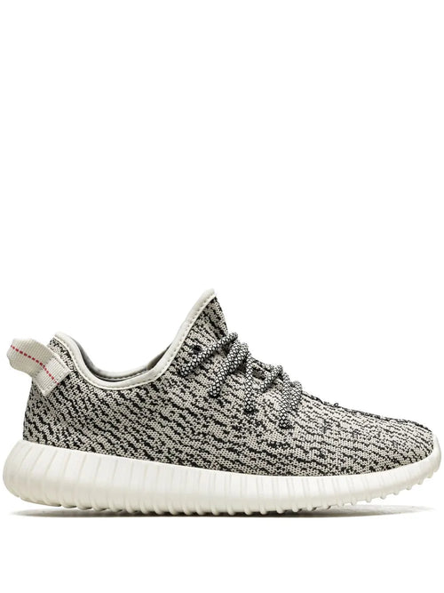 adidas Yeezy Boost 350 Turtle Dove 2022 Sneakers — Grey/White — Size US M 9 - US W 10.5 — Front View