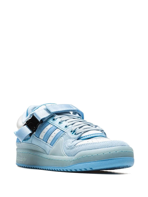 adidas X Bad Bunny Forum Buckle Low Blue Tint Sneakers — Same as shown — Size US M 8 - US W 9.5 — Side View