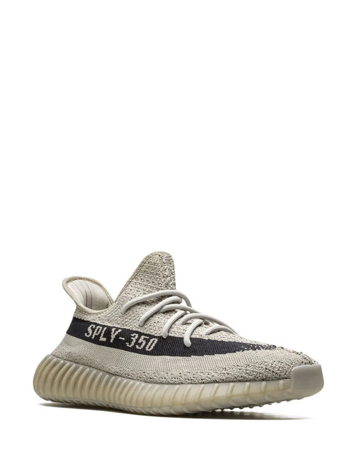 adidas Yeezy 350 Boost V2 Slate Sneakers — Slate Grey/Core Black — Size US M 6 - US W 7.5 — Side View