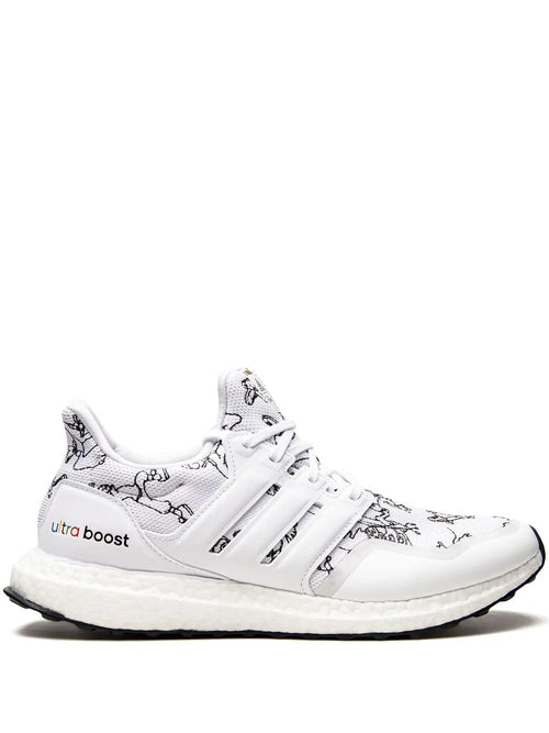 adidas X Disney Ultraboost Dna Sneakers — White/Black — Size US M 4 - US W 5.5 — Front View