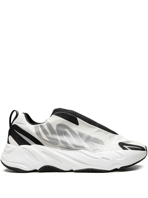 adidas Yeezy 700 Mnvn Laceless Analog Sneakers — White — Size US M 9 - US W 10.5 — Front View