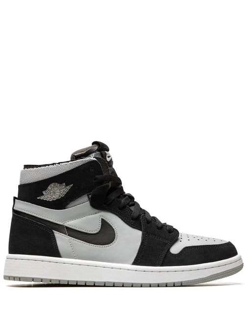 Air Jordan 1 Cmft Black/Grey Sneakers — Black/Grey — Size US M 6.5 - US W 8 — Front View