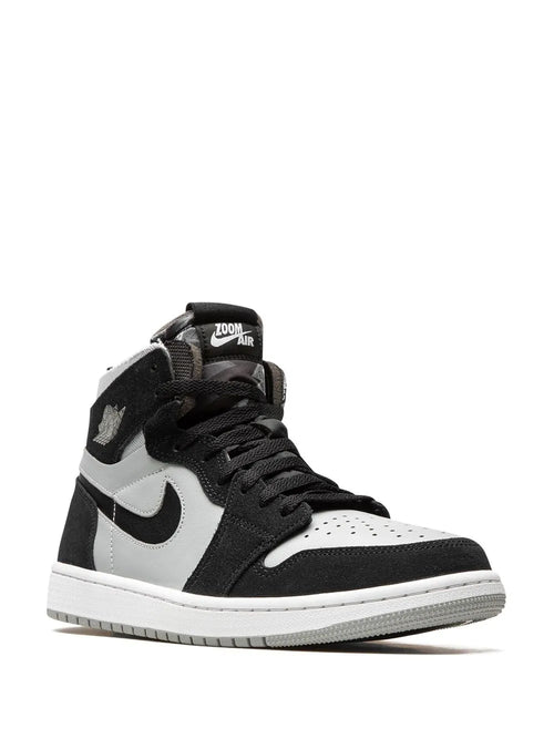 Air Jordan 1 Cmft Black/Grey Sneakers — Black/Grey — Size US M 6.5 - US W 8 — Side View