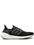 adidas Ultraboost 22 Core Black/Core Black/Cloud Wh Sneakers — Core Black/Cloud White — Size US M 5 - US W 6.5 — Front View