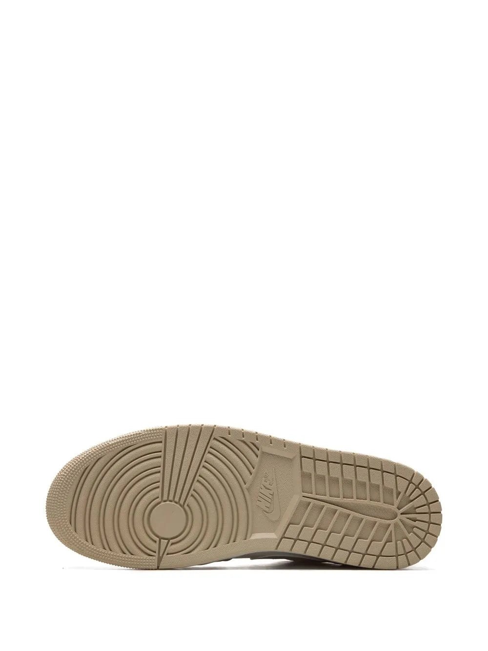 Air Jordan 1 Low Sail/Rattan Sneakers — Same as shown — Size US M 9.5 - US W 11 — Top View