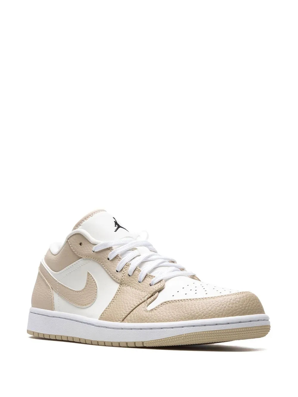 Air Jordan 1 Low Sail/Rattan Sneakers — Same as shown — Size US M 9.5 - US W 11 — Side View