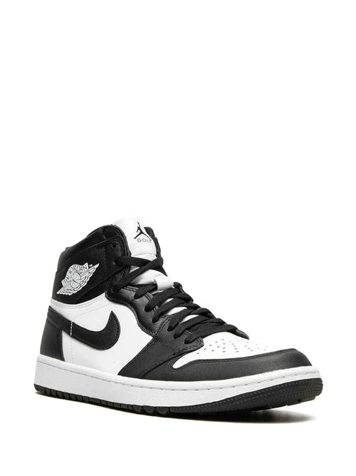 Air Jordan 1 High Golf Black / White - Panda Sneakers — Same as shown — Size US M 6.5 - US W 8 — Side View