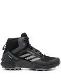adidas Terrex Swift R3 Hi-Top Sneakers — Black — Size US M 9.5 - US W 11 — Front View
