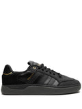 adidas Tyshawn Low Sneakers — Black — Size US M 5 - US W 6.5 — Front View
