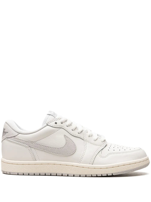 Air Jordan 1 Low 85 Neutral Grey Sneakers — White/Light Grey — Size US M 11.5 - US W 13 — Front View