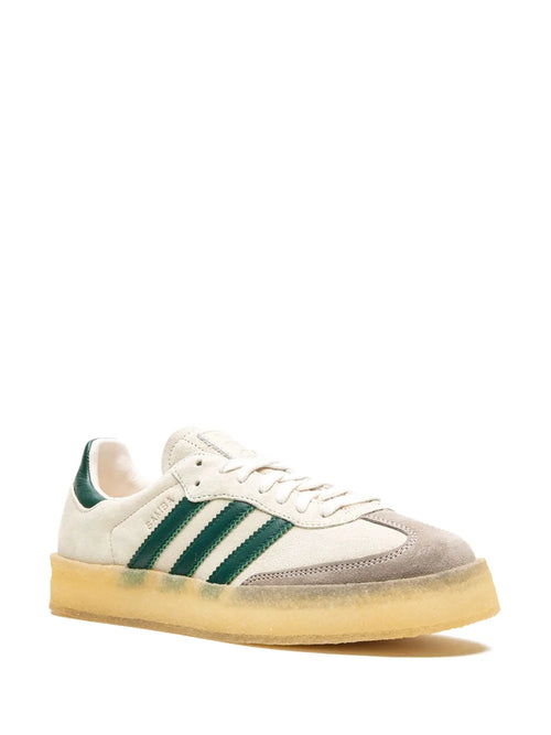 adidas X Kith X Clarks Samba 8Th Street - White Sneakers — White — Size US M 6 - US W 7.5 — Side View