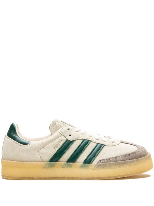 adidas X Kith X Clarks Samba 8Th Street - White Sneakers — White — Size US M 6 - US W 7.5 — Front View