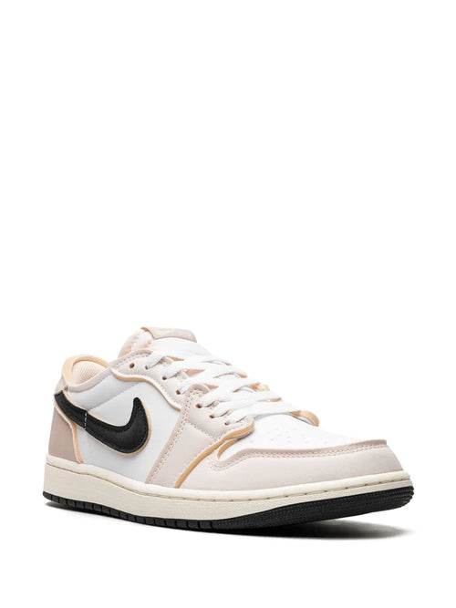 Air Jordan 1 Low Og Ex Coconut Milk Sneakers — White/Cream White — Size US M 10.5 - US W 12 — Side View