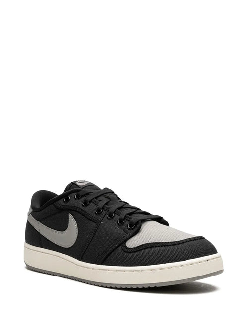 Air Jordan 1 Ko Low Shadow Sneakers — Black/Grey — Size US M 11.5 - US W 13 — Side View