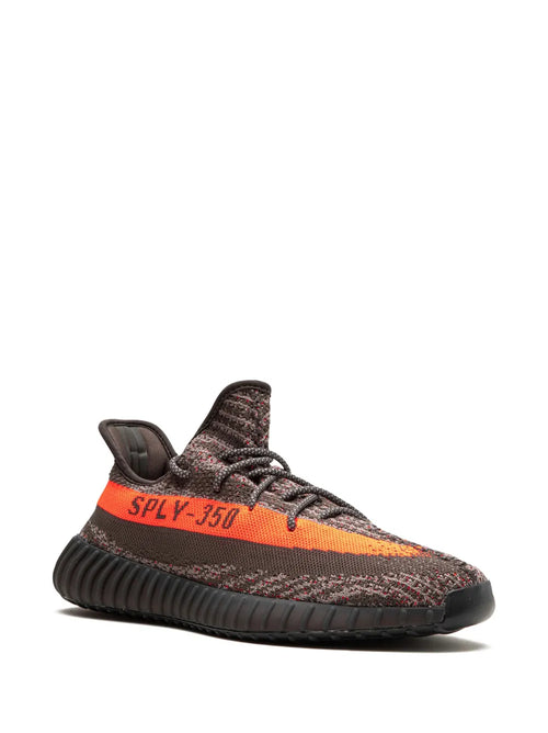 adidas Yeezy 350 Carbon Beluga Sneakers — Brown — Size US M 6 - US W 7.5 — Side View