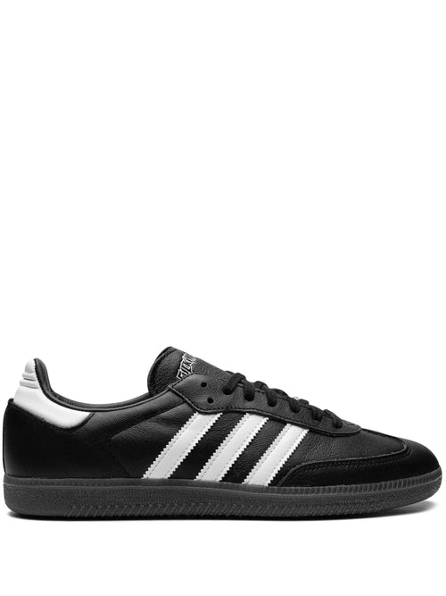 adidas X Fa Samba Black/White Sneakers — Black — Size US M 4 - US W 5.5 — Front View
