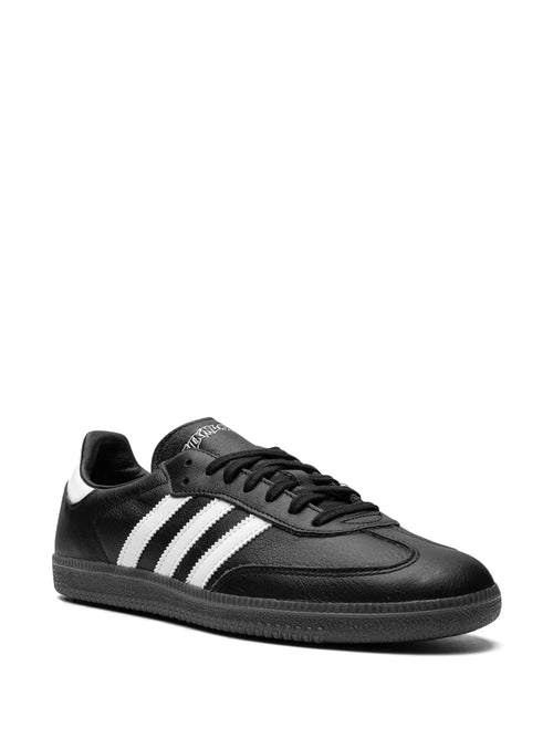 adidas X Fa Samba Black/White Sneakers — Black — Size US M 4 - US W 5.5 — Side View