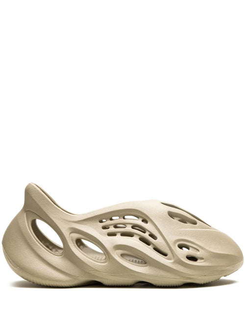 adidas Yeezy Foam Runner Stone Salt Sneakers — Light Beige — Size US M 3.5 - US W 5 — Front View