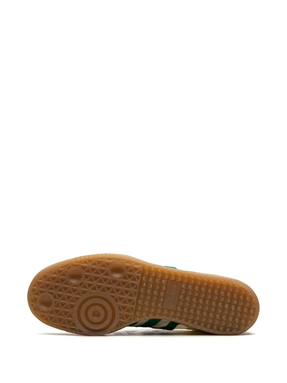 adidas X Wales Bonner Samba Sneakers — Beige/Green — Size US M 8 - US W 9.5 — Top View