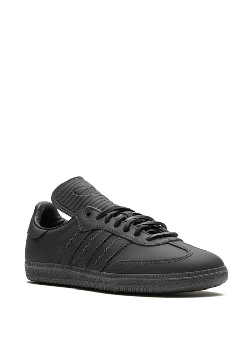 adidas X Pharrell Humanrace Samba Charcoal Sneakers — Charcoal Grey — Size US M 6 - US W 7.5 — Side View