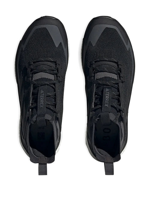 adidas Terrex Free Hiker 2.0 Black/Grey Sneakers — Black — Size US M 9.5 - US W 11 — Side View
