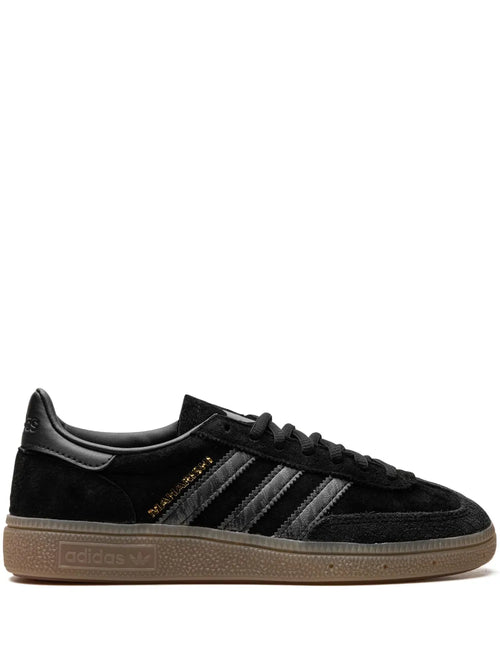 adidas X Maharishi Panelled Suede Sneakers — Black — Size US M 6 - US W 7.5 — Front View