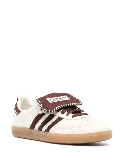 adidas X Wales Bonner Samba Sneakers — White/Dark Brown — Size US M 7 - US W 8.5 — Side View