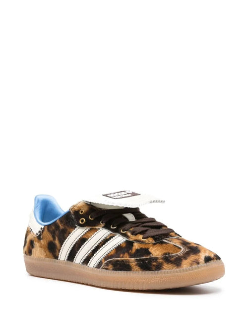 adidas X Wales Bonner Samba Sneakers — Dark Brown — Size US M 6 - US W 7.5 — Side View