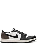 Air Jordan 1 Low Og Mocha Sneakers — White/Black/Brown — Size US M 10.5 - US W 12 — Front View