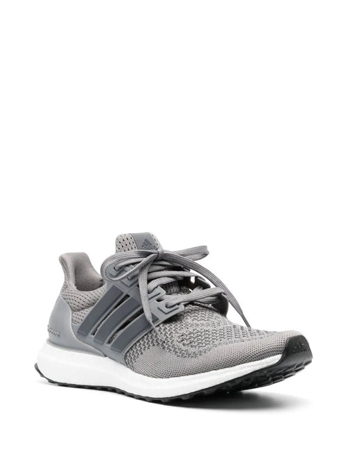 adidas Ultraboost Low-Top Sneakers — Grey/White — Size US M 5 - US W 6.5 — Side View