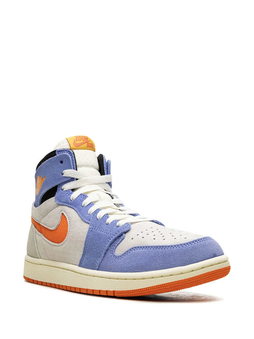 Air Jordan 1 Hi Zoom Comfort Royal Pulse Sneakers — Multicolour — Size US M 6.5 - US W 8 — Side View