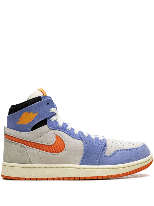 Air Jordan 1 Hi Zoom Comfort Royal Pulse Sneakers — Multicolour — Size US M 6.5 - US W 8 — Front View