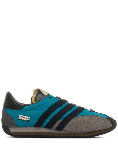 adidas X Song For The Mute Country Og Sneakers — Black/Multicolour — Size US M 9 - US W 10.5 — Front View