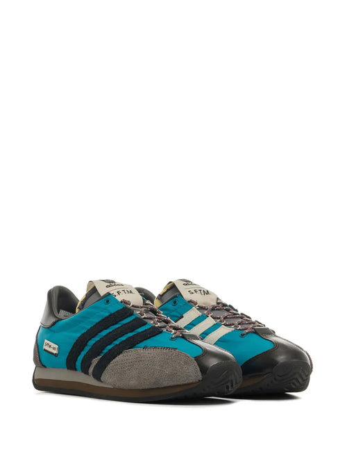 adidas X Song For The Mute Country Og Sneakers — Black/Multicolour — Size US M 9 - US W 10.5 — Side View