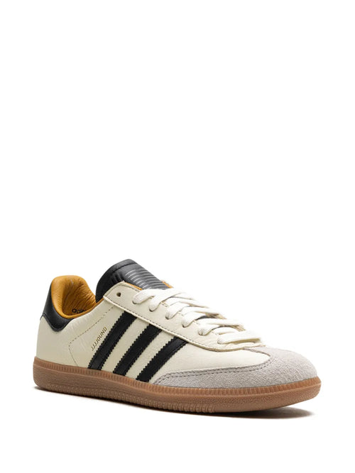 adidas X Jjjjound Samba Og Off White/Core Black Sneakers — Cream White/Black — Size US M 5 - US W 6.5 — Side View
