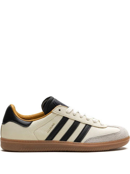 adidas X Jjjjound Samba Og Off White/Core Black Sneakers — Cream White/Black — Size US M 5 - US W 6.5 — Front View