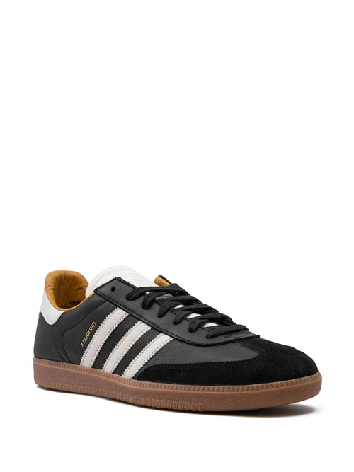 adidas X Jjjjound Samba Og Core Black/Off White-Gum Sneakers — Black — Size US M 5 - US W 6.5 — Side View