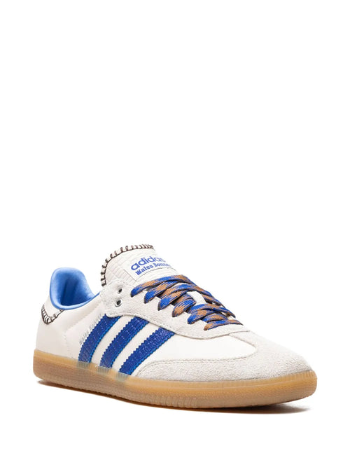 adidas X Wales Bonner Samba Wonder Clay Royal Blue Sneakers — White/Royal Blue — Size US M 6 - US W 7.5 — Side View