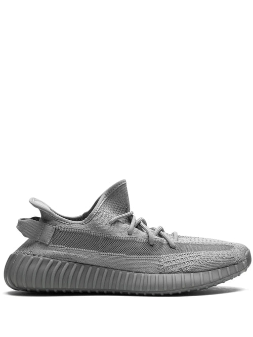 adidas Yeezy Boost 350 V2 Steel Grey Sneakers — Grey — Size US M 5.5 - US W 7 — Front View