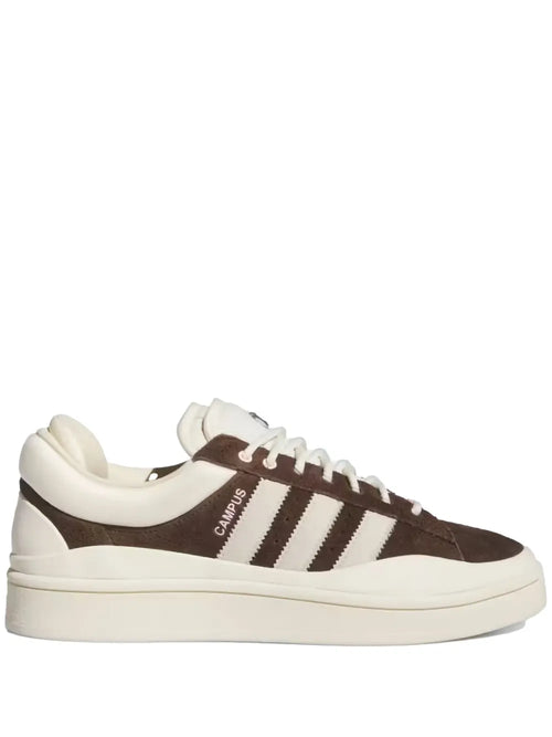 adidas X Bad Bunny Campus Sneakers — Brown/Beige — Size US M 8 - US W 9.5 — Front View
