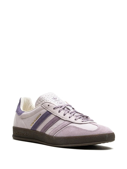 adidas X Kith Classics Gazelle Indoor Ash Purple Sneakers — Purple — Size US M 6 - US W 7.5 — Side View