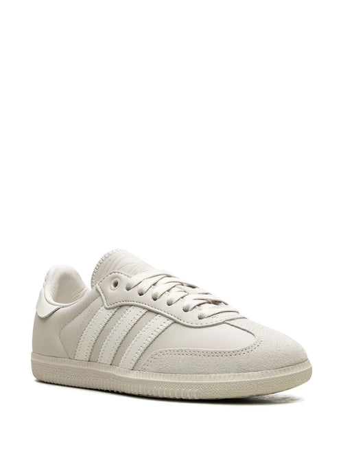 adidas X Pharrell Williams Samba Cloud White Sneakers — Cloud White — Size US M 10 - US W 11.5 — Side View