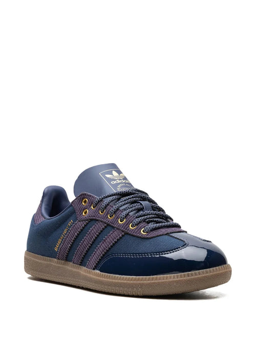adidas X Alwayth Samba College Navy Sneakers — Navy Blue — Size US M 7 - US W 8.5 — Side View