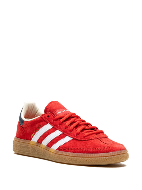 adidas X Sporty & Rich Handball Spezial Usa Sneakers — Red — Size US M 9 - US W 10.5 — Side View